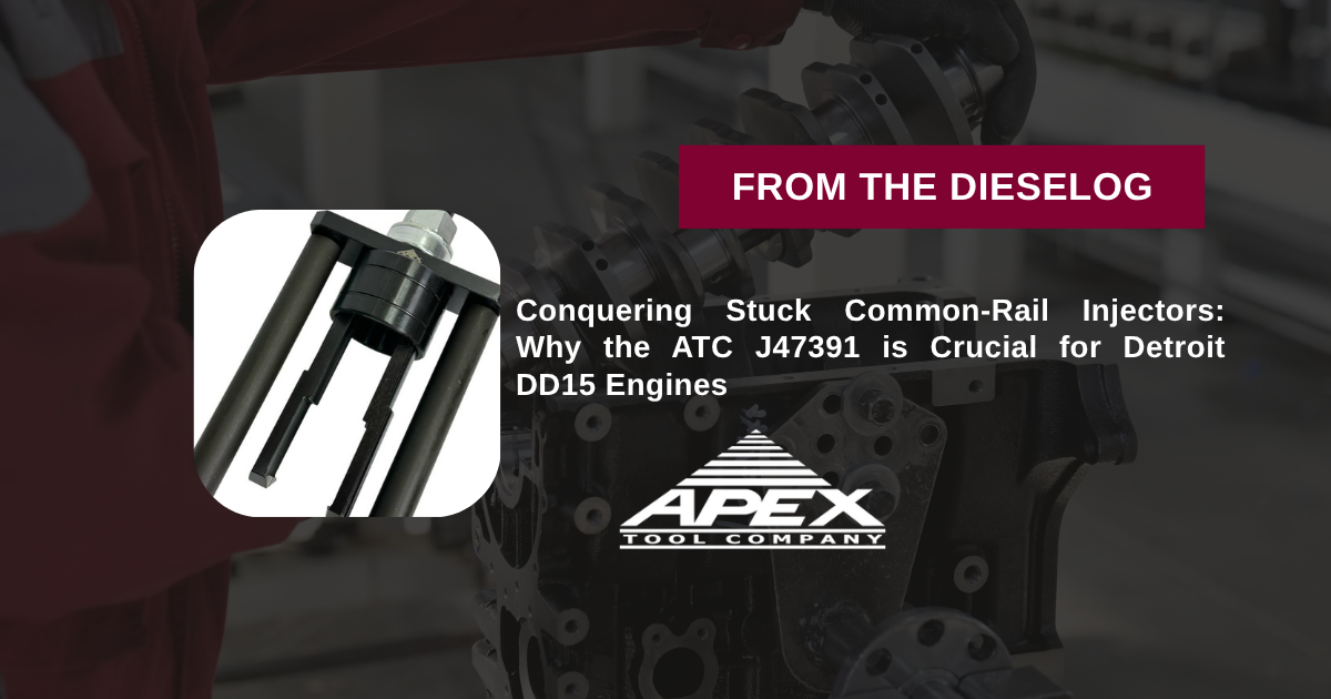 ATC J47391 Heavy Duty Steel Mechanical Fuel Injector Puller for Detroit Diesel Engines